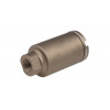 SKULL FROG MINI GAS CONCENTRAING FLASH HIDER - TAN [ELEMENT]